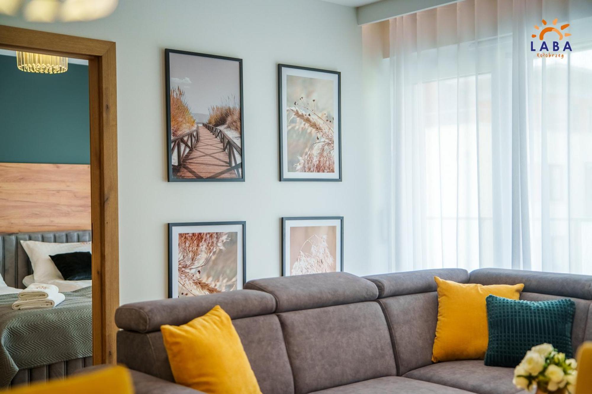 Laba Kolobrzeg Apartamenty Kollataja Z Parkingiem מראה חיצוני תמונה