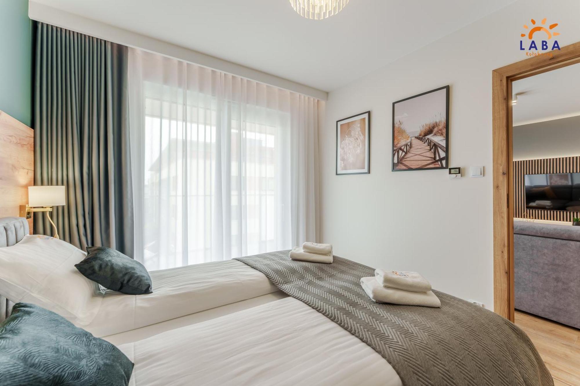 Laba Kolobrzeg Apartamenty Kollataja Z Parkingiem מראה חיצוני תמונה