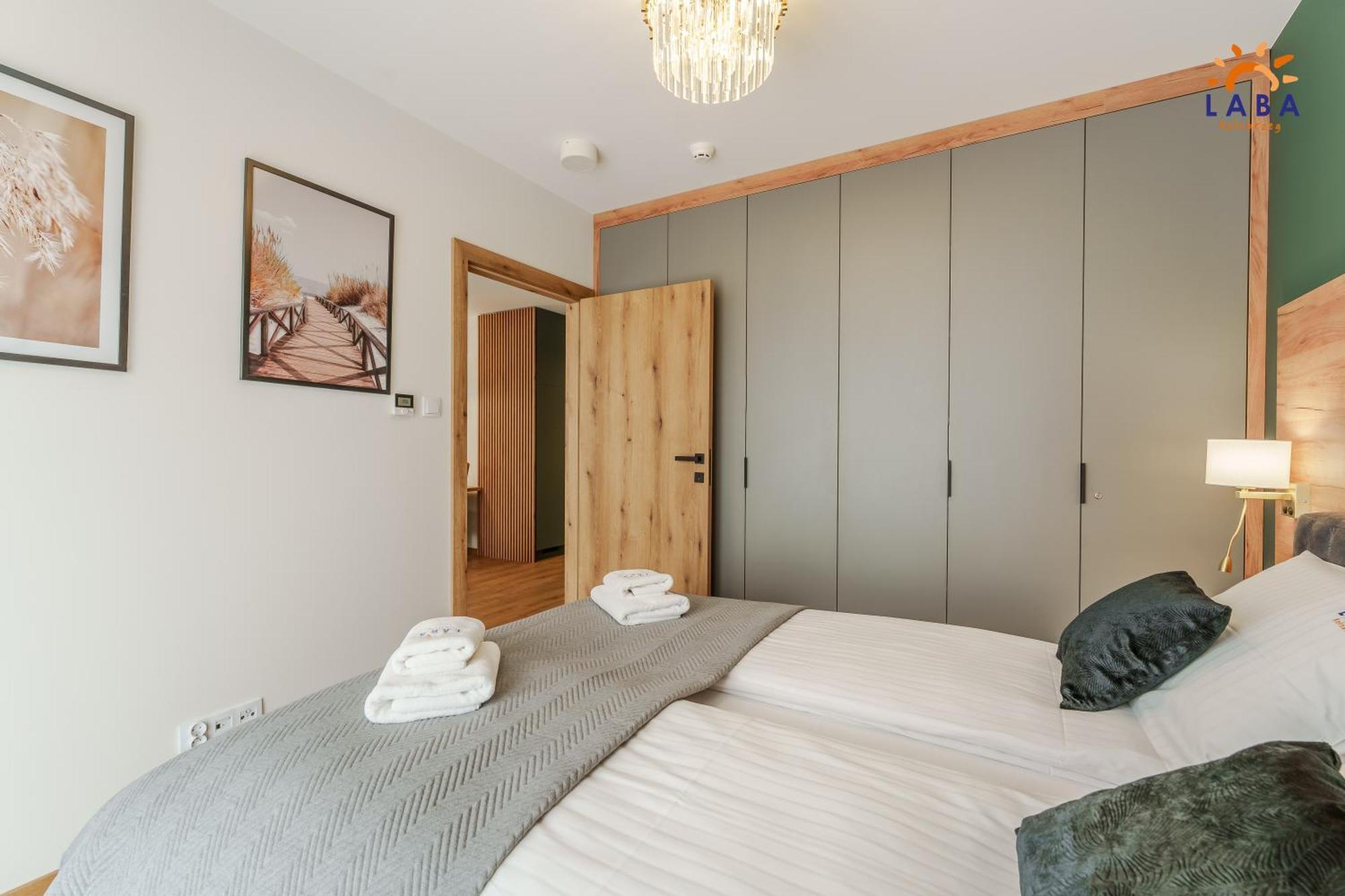 Laba Kolobrzeg Apartamenty Kollataja Z Parkingiem מראה חיצוני תמונה