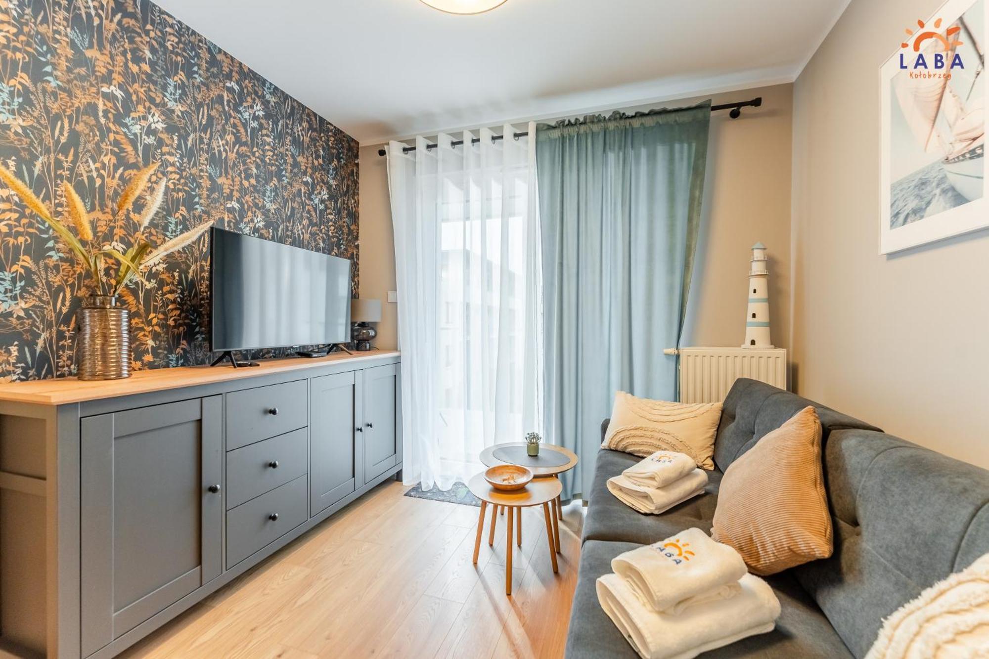 Laba Kolobrzeg Apartamenty Kollataja Z Parkingiem מראה חיצוני תמונה
